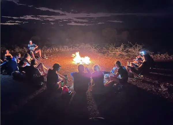 Screenshot Black Diamond Adventures engages students in monitoring their own progress through a self-assessment scorecard discussed nightly in a yarning circle.